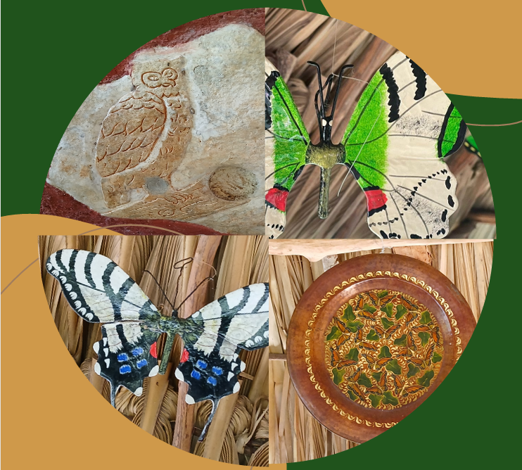 Palapa de las mariposas